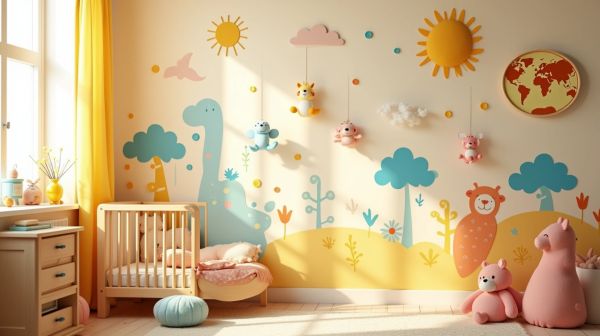Créez un univers fascinant avec du papier peint enfant